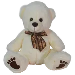 OSO CACAHUATE 25cm - BLANCO