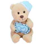 OSO DORMILÓN 20cm - CAFÉ