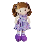 MUÑECA YUKI 35cm - MORADO