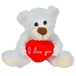 OSO BRUNO 17cm - BLANCO