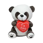 PANDA QUERUBÍN 19cm - NEGRO