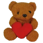 OSO PACHÓN 18cm - CAFÉ